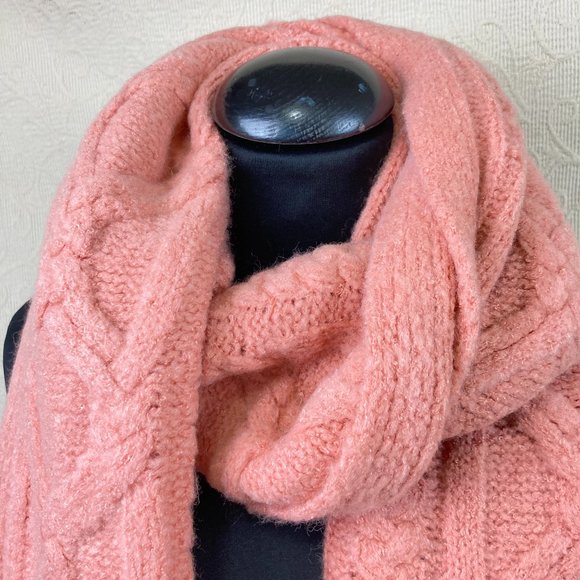 J. Crew Accessories - J Crew NWT Loopy Stitch Oversized Cable Knit Scarf